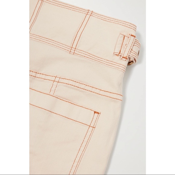 ✨NWT✨Ulla Johnson Albie belted high-rise wide-leg denim jeans - Picture 3 of 8